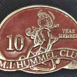 MI Hummel Club 10 Year Member Pin